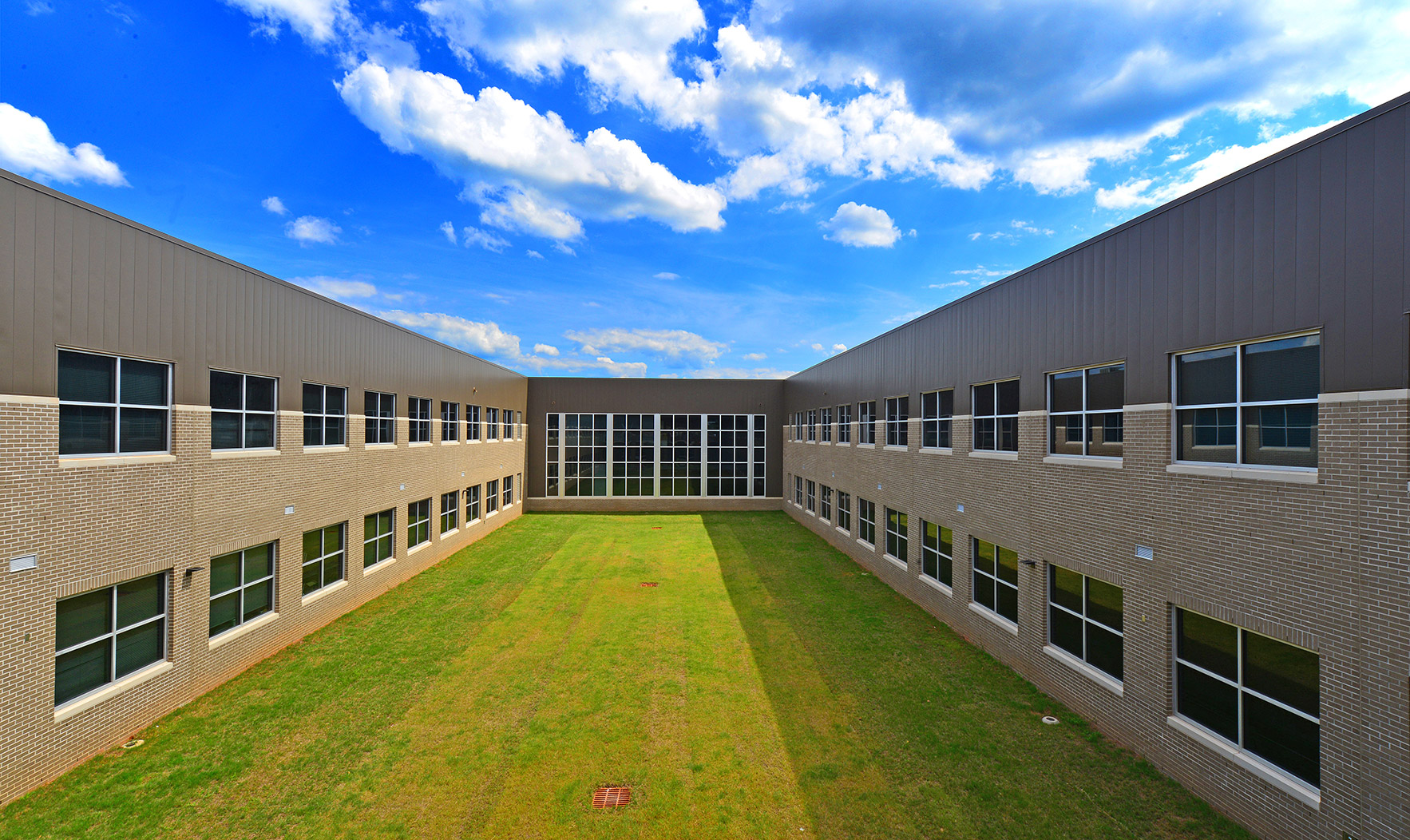 Courtyard at Opelika High School