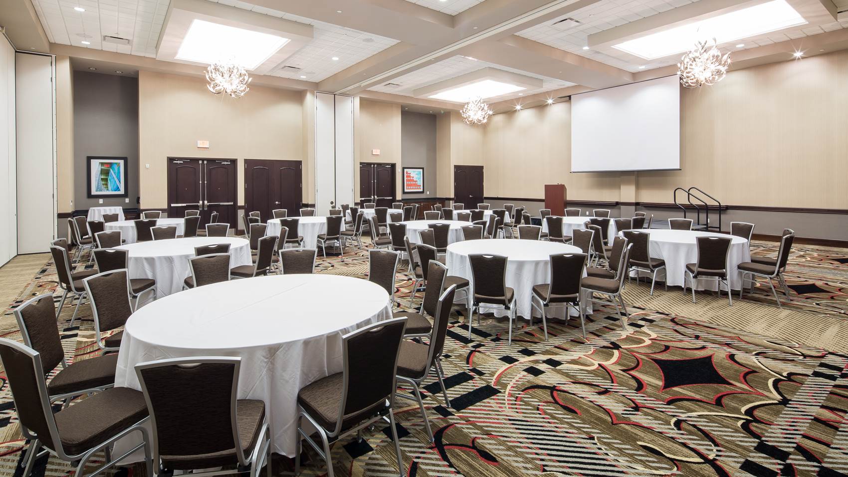 Conference space at Embassy Suites