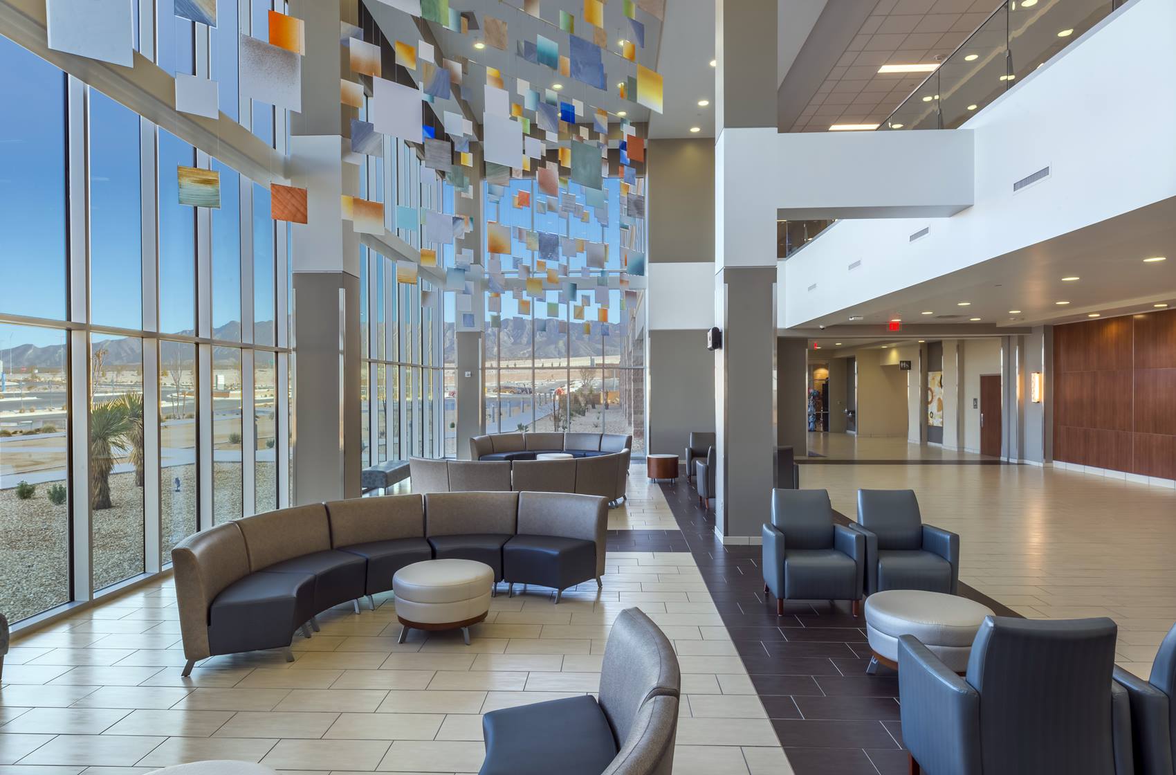 First Floor Lobby at Hospitals of Providence Transmountain