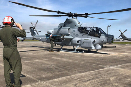 Marine loading helicopter