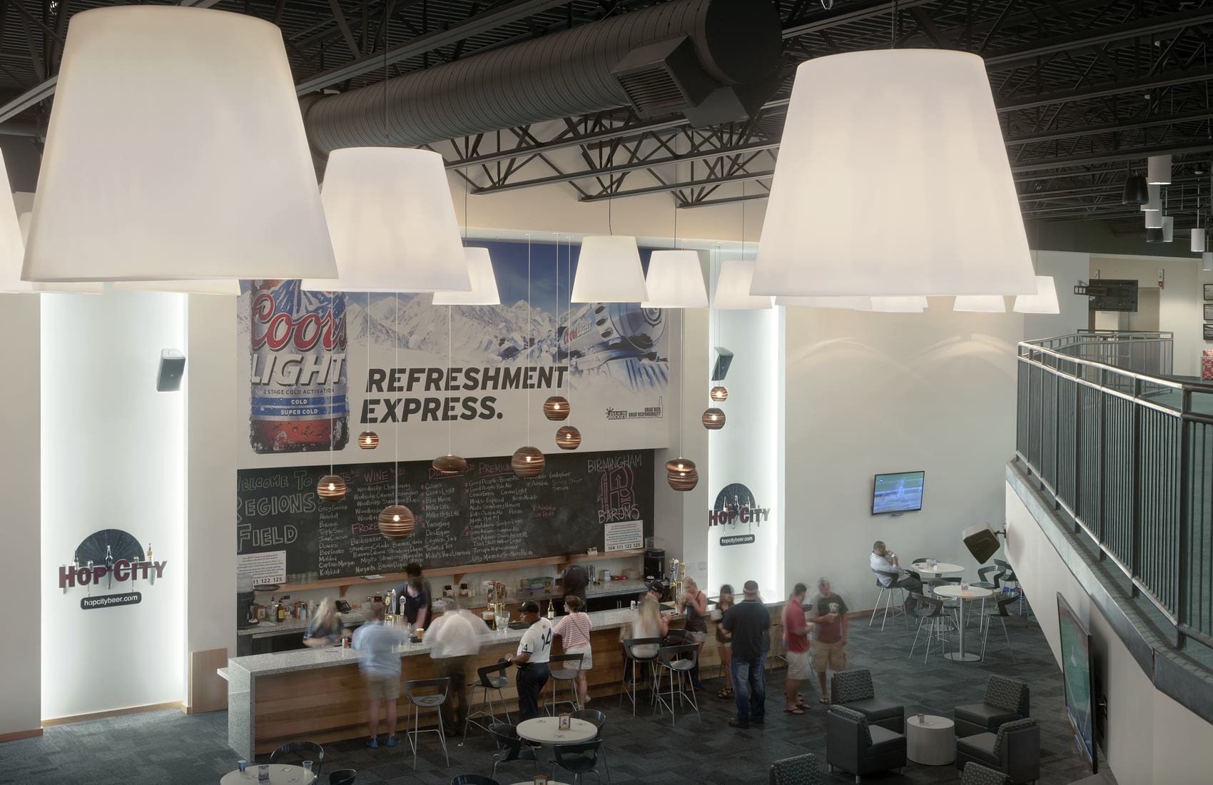 Event space at Regions Field